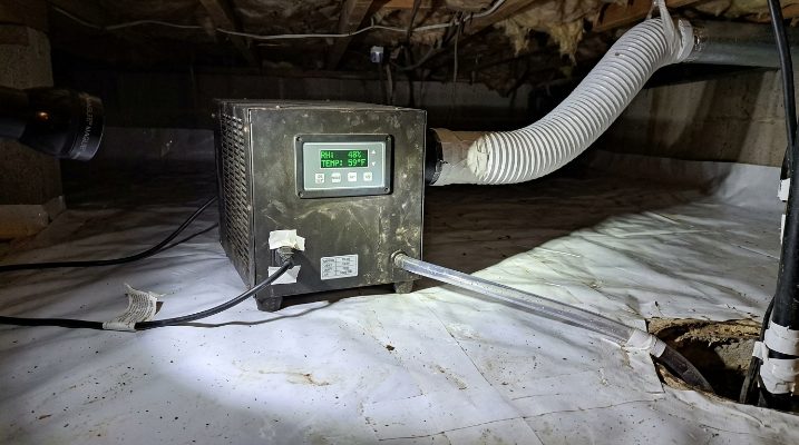 Crawl Space Encapsulation project detail — Cary, NC