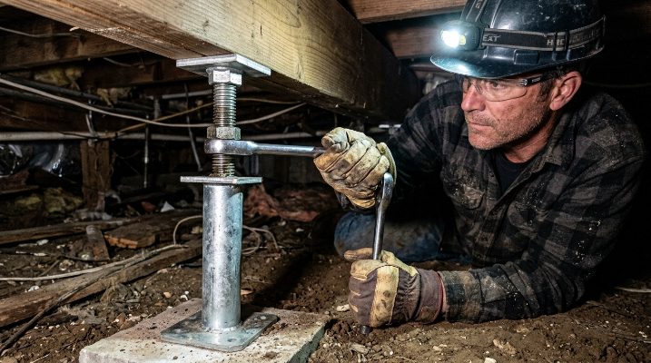 Crawl Space Repair & Support project detail — Cary, NC