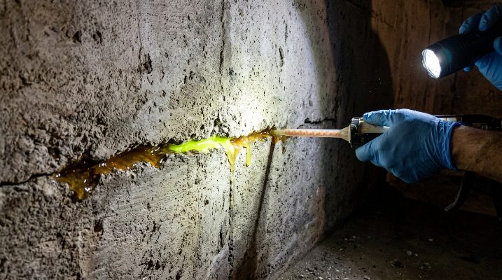 Foundation Crack Repair project detail — Cary, NC