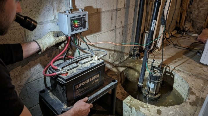 Sump Pump Installation & Repair project detail — Cary, NC