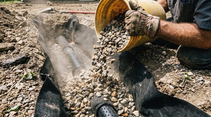 Yard Drainage & French Drains project detail — Cary, NC